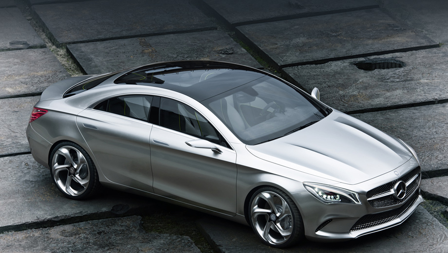 Mercedes a,Mercedes a sedan. Хотелось бы, чтобы новый седан получился столь же выразительным, как Concept Style Coupe 2012 года, но, скорее, выйдет нечто вроде слегка уменьшенного С-класса.