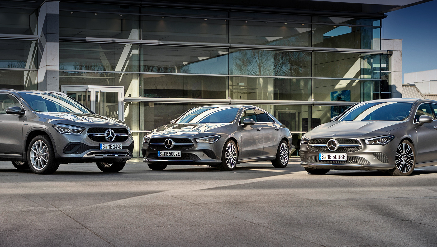 Модели Mercedes-Benz CLA и GLA сделались гибридами 250 e