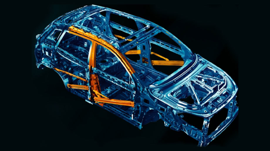  Новый кузов на 60% состоит из высокопрочных сталей с пределом текучести 1500 МПа. Двухсторонней оцинковке подвергаются все детали, включая крышу. 